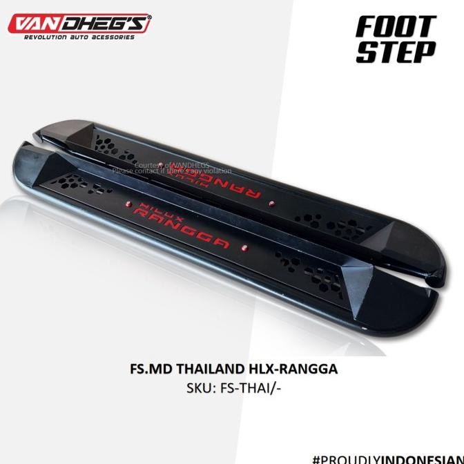 Footstep Mdl.Thailand - Hilux Rangga Original Dan Terpercaya