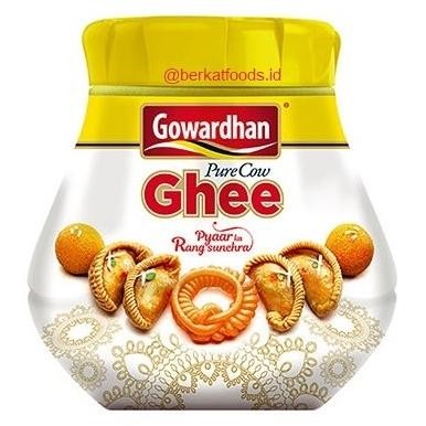 

Silahkan Order] Pure Cow Ghee Gowardhan 1 Litre / Minyak Samin Murni /Clarified Butter