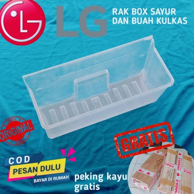 $$$$] RAK BOX SAYUR DAN BUAH KULKAS LG 1PINTU