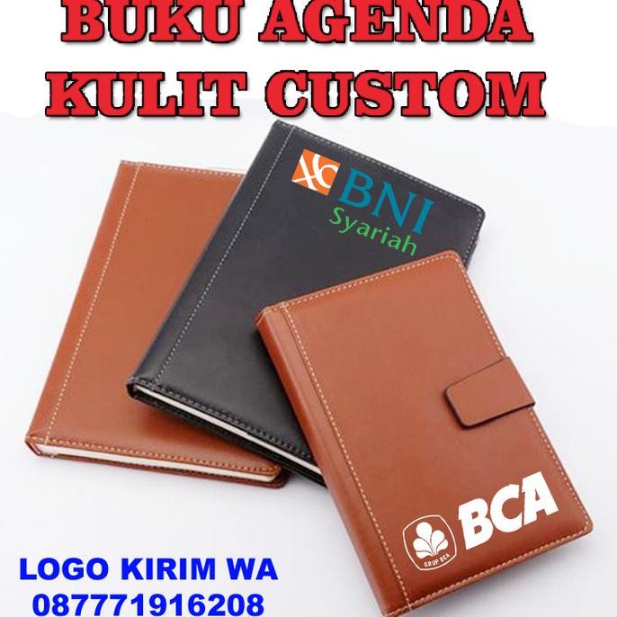 

Diskon!! Buku Agenda Kulit A5/Memo Custom Souvenir Ag 02