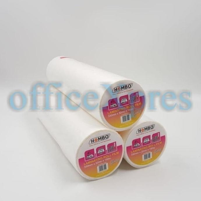 

TERBARU - Plastik Laminating Roll 330mm x 32 mic / Plastik Laminating Rol Glossy