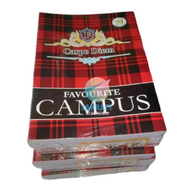 

New!! (10 Pcs) Buku Tulis Bintang Obor Favourite Campus B5 Isi 50 Mirip Big Boss & Aa Maxy Maxi Boxy Pack