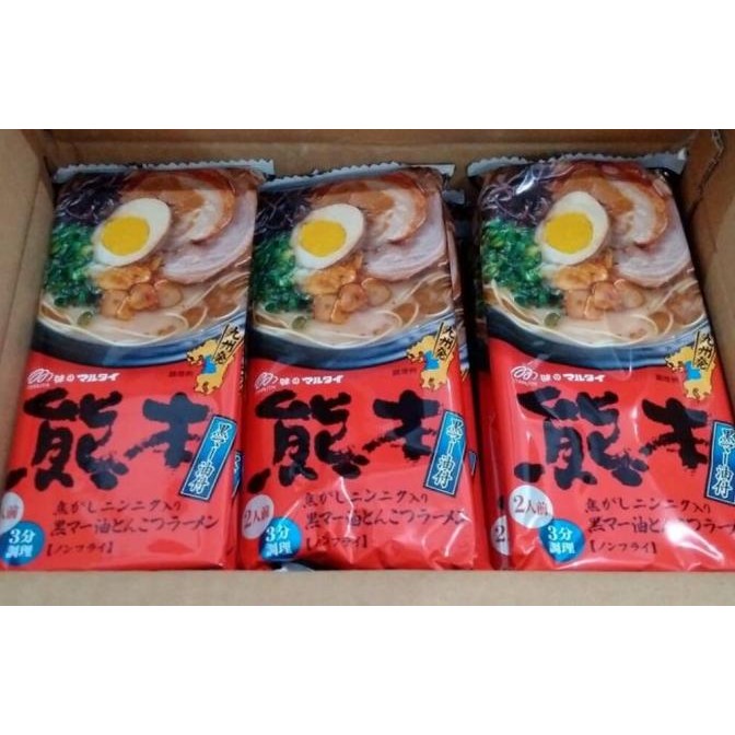 

Marutai Kumamoto Ramen Instant Mie Instan Jepang BS
