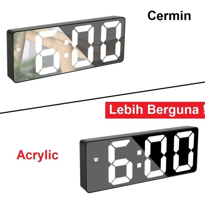 

Jam Meja Digital Led Weker Table Tidur Digital Alarm Clock GH-071 LFS