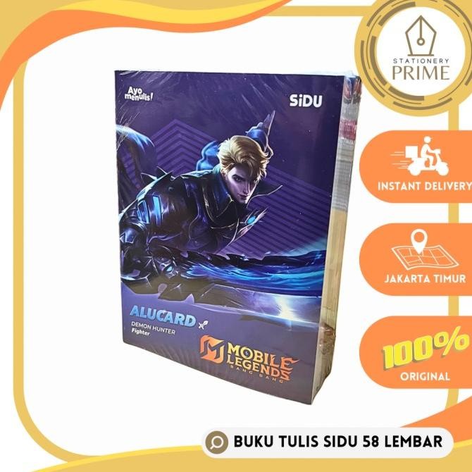 

Diskon!! Buku Tulis Sinar Dunia (Sidu) 58 Lembar