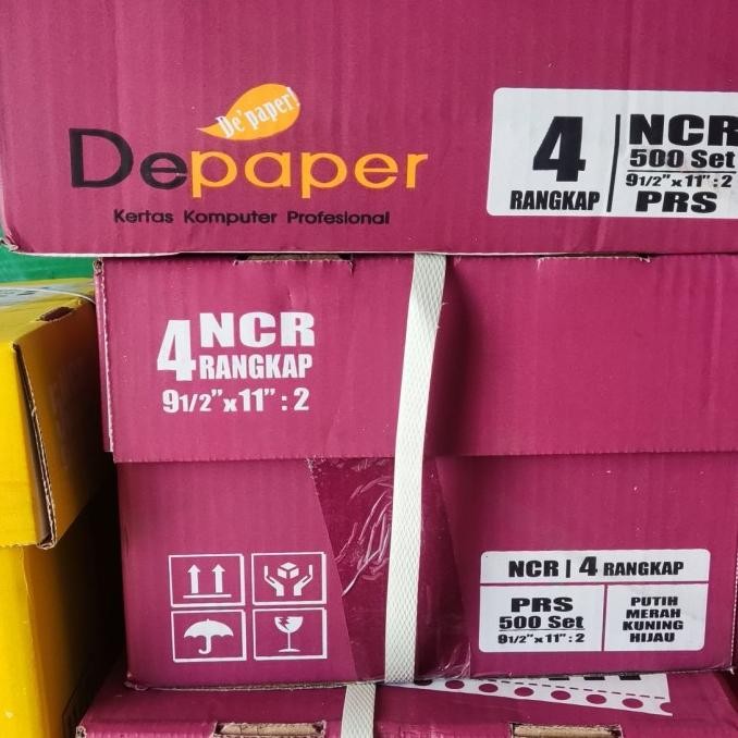 

TERBARU - continuous form 4 ply PRS De paper