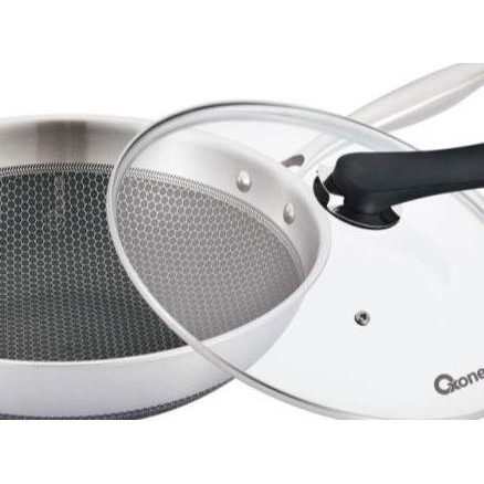 TERMURAH - OXONE HoneyComb Wajan Wok Pan Anti Lengket Stainless Steel