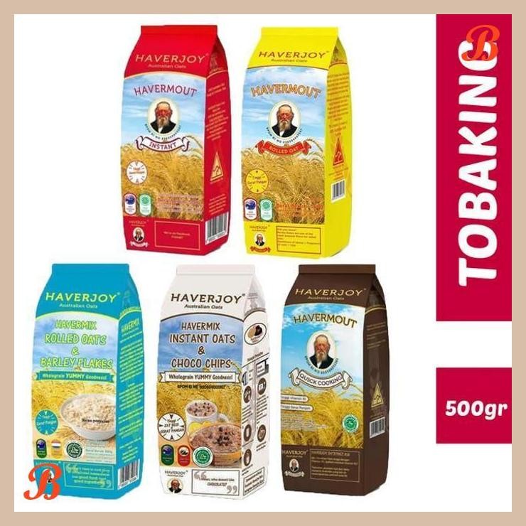 

| RMP | HAVERJOY OATMEAL 500 GR AUSTRALIAN OAT HAVERMOUT INSTAN ROLLED QUICK