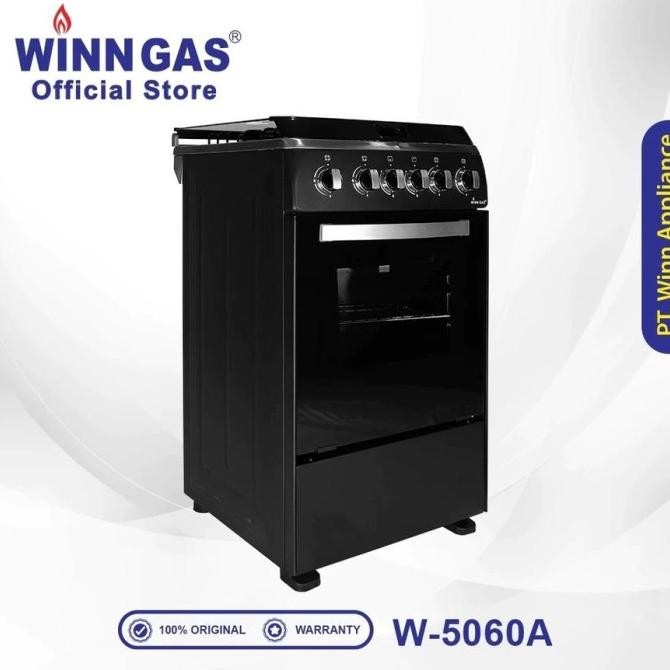 Sale Freestanding Winn Gas W5060A Kompor Gas 4 Tungku + Oven