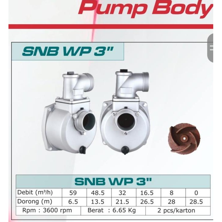 yang dicari@@@@] BODY POMPA SNB WP 3" (80 XT) - BODY POMPA SNB WP 3" (80 XT) YAMAMAX / YAMAMAX PRO