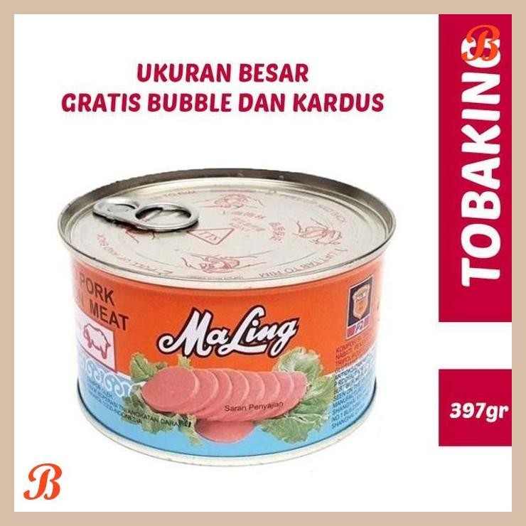 

| RMP | MALING KALENG TTS 397 GRAM / CANNED PORK LUNCHEON MEAT HAM 397GR
