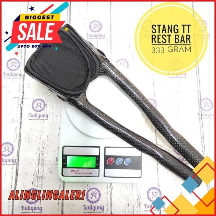 AERO BAR CARBON FIBER ROADBIKE BICYCLE HANDLEBAR REST BAR ~ STANG TT HEMAT