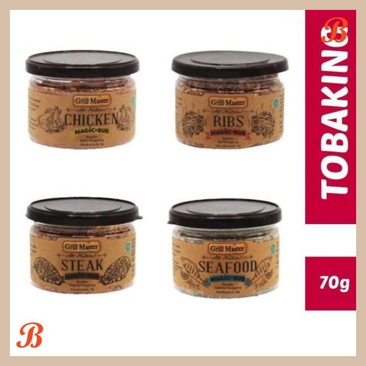 

| RMP | MAGIC RUB STEAK JAYS BUMBU REMPAH JAY'S GRILL MASTER MARINASI 70GR