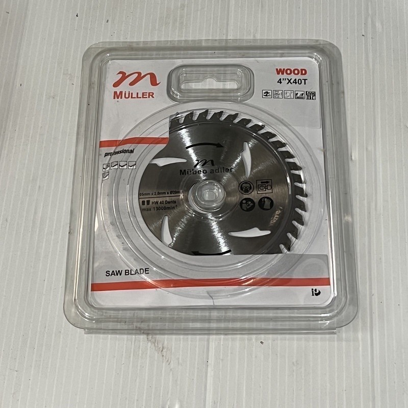 MULLER Multicutter 4" inch X 40T   7" inch x 80T