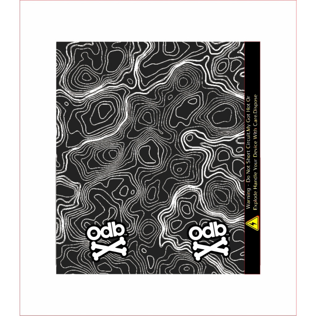 

*PromoTerjangkau* Warp Stiker Batre 18650 Hologram 20 Garskin Wrap Stiker Premium / X Casing Case COD