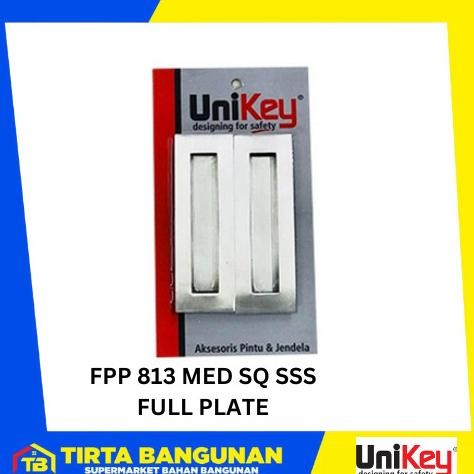 Murah Unikey Fpp 813 Med Sq Flush Pull Plate Sss