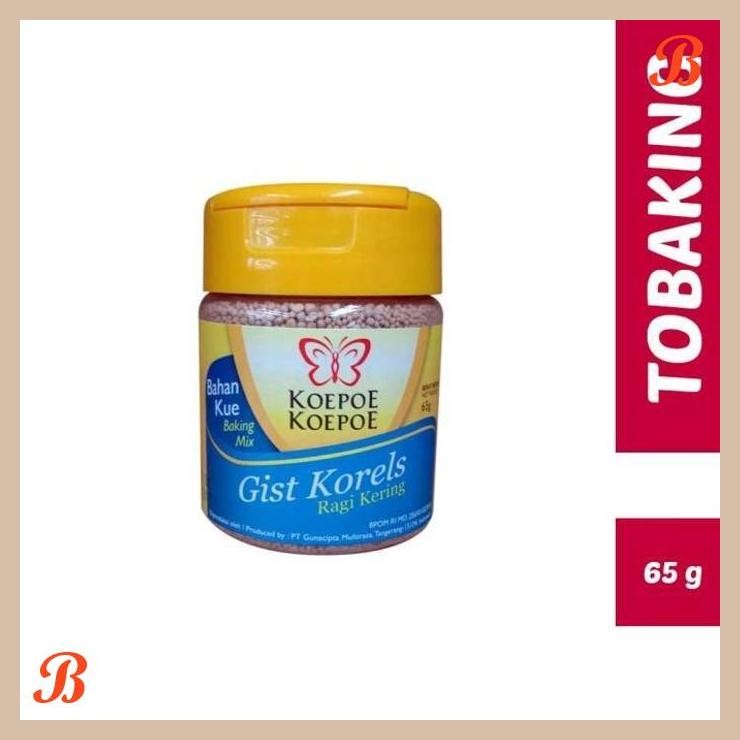 

| RMP | KOEPOE GIST KORELS 65GR RAGI KERING KUPU
