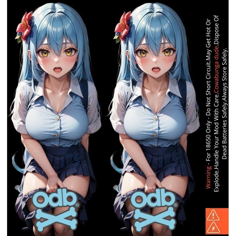 

*PromoTerjangkau* Famstore Pelindung Baterai Stiker Wrap 18650 Waifu V6 Dan Anti Gores 24 Garskin Wrap Stiker Premium / X Casing Case COD