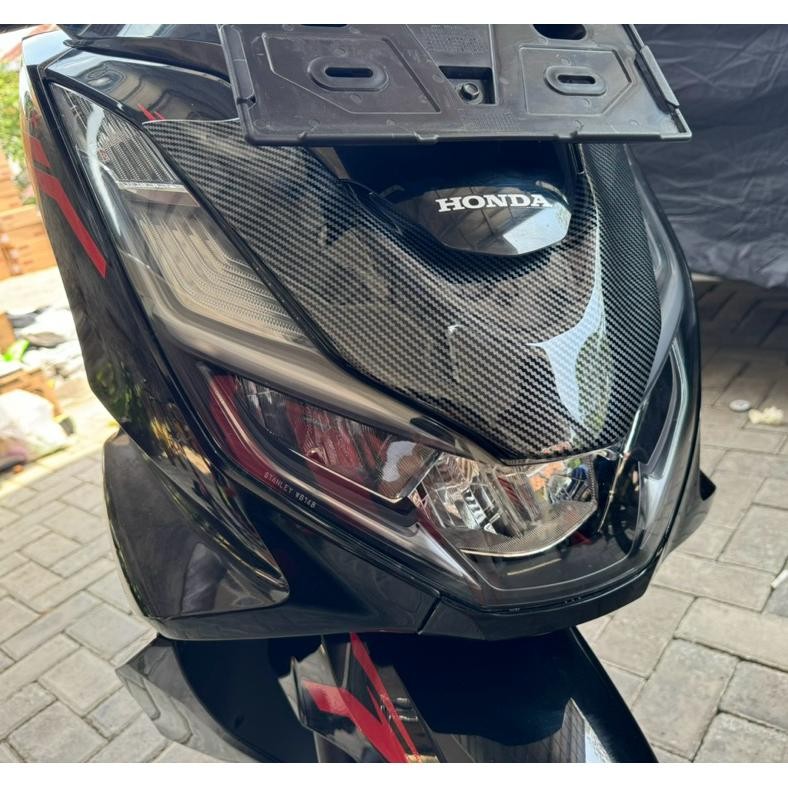 BisaCod Cover Dasi Pcx 160 Carbon Glosy Cover Dasi Pcx 160 Carbon Kips Racing Variasi Pcx 160 Akseso