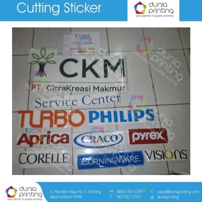

STIKER VINYL OUTDOOR LEBAR 50 CM + CUTTING + LAMINATING HARGA KHUSUS