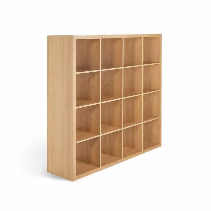 PREMIUM lemari tas kayu / rak partisi kayu