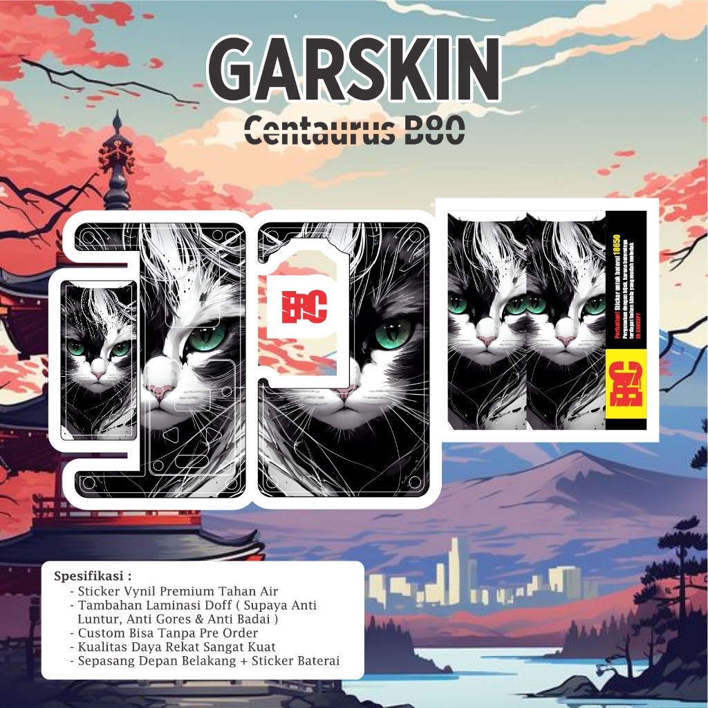 

*PromoTerjangkau* E2r Creative Jual Sicentaurus B80 23 Garskin Wrap Stiker Premium / X Casing Case COD