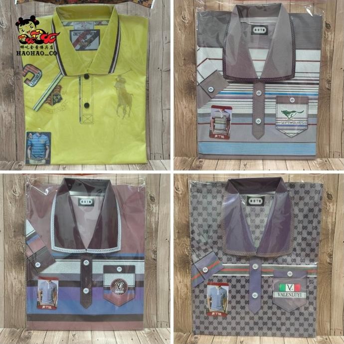 .........] Kertas Sembahyang Baju Kaos POLO Pria / Cowo / Laki - Laki Tebal Untuk Sembahyang Leluhur