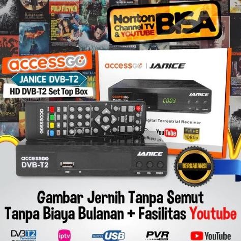STB TV Digital Terestrial AccessGo Janice DVBT2