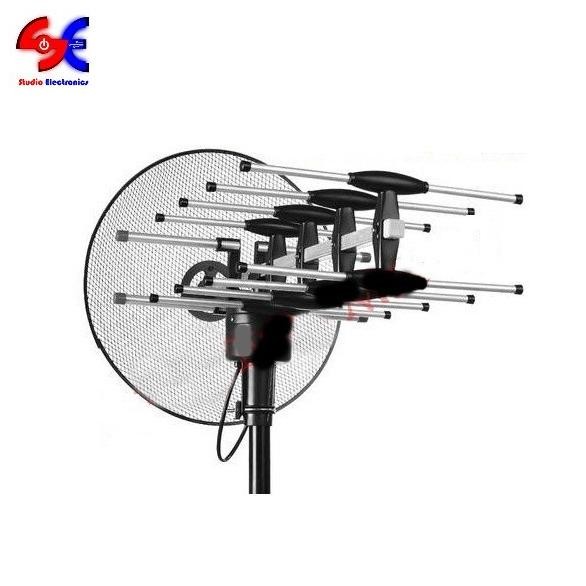 Toyosaki TYS888SC Antena TV Digital Analog Booster Model Mini Parabola ENC