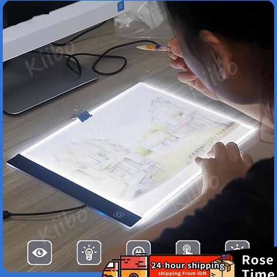 

Ready StockA3 LED Drawing Tracing Board Stensil Board Papan Jiplak Gambar LED Anak & Dewasa Copy Board Papan LED Light Pad Ultra Slim Copy Board Stationery Spidol
