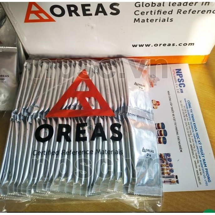 

TERMURAH - CRM Mineral ORE Nickel Lateritic (Ni) OREAS 10 GR, 1 sachet, Paket 175