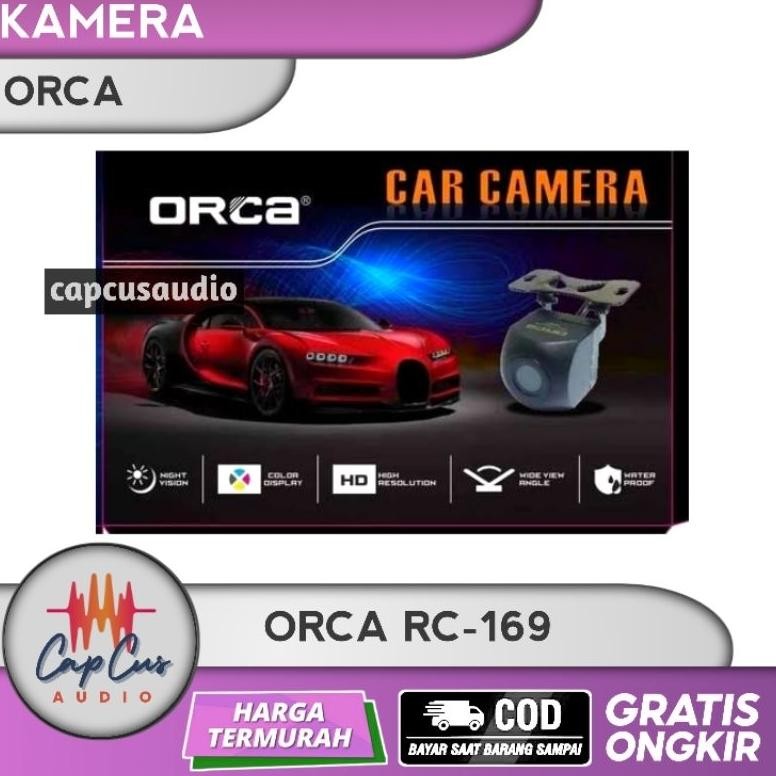 KAMERA PARKIR MOBIL ORCA RC-169 / KAMERA MUNDUR ORCA / ORCA CAR CAMERA