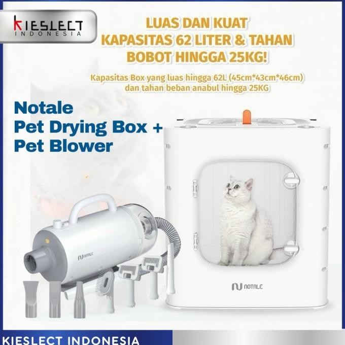 NOTALE PET BLOWER + DRYING BOX GROOMING SET