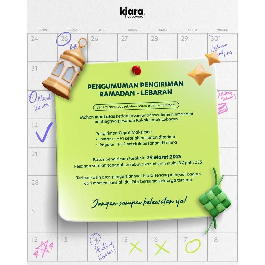 Murah Kiara - Toples Rahma Toples Lebaran minimalis plastik Set Nampan Free Gift Box tempat penyimpa