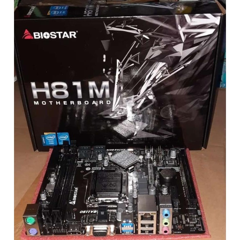 MOTHERBOARD BIOSTAR H81 M LGA 1150