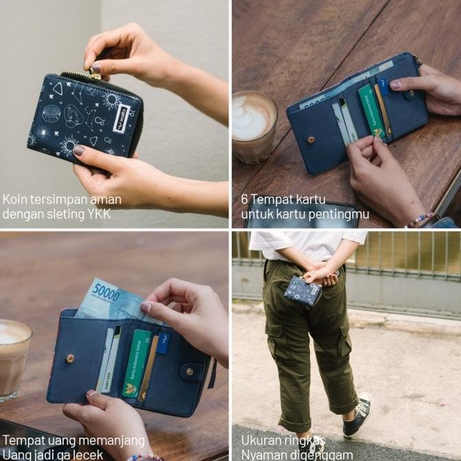 Dompet Lipat Wanita - Wallts Unica