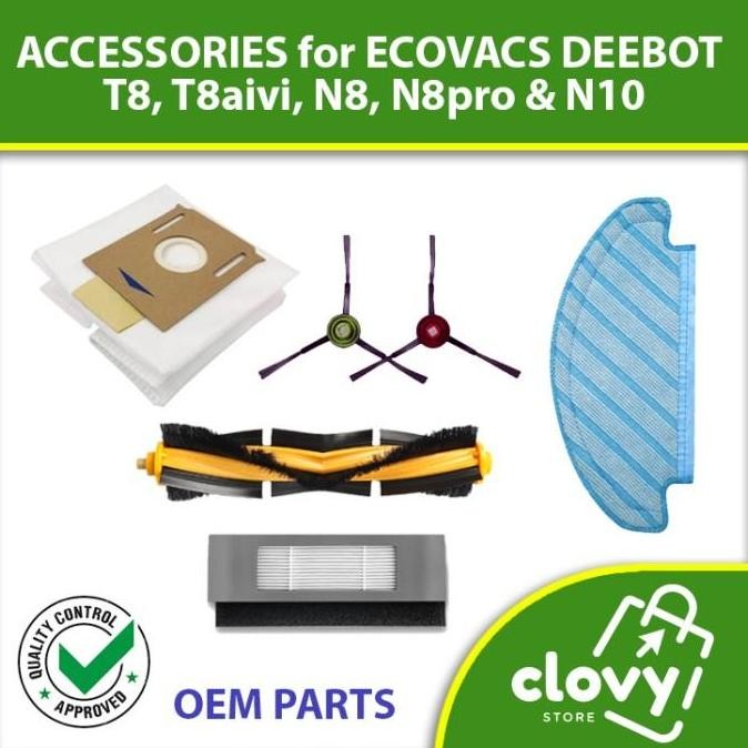 *:*:*:*:*] Sparepart Accessories for Ecovacs Deebot T8, T8aivi, N8, N8pro & N10