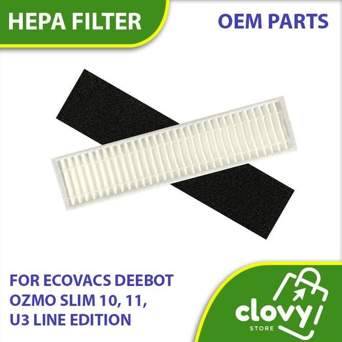 ] Hepa Filter for Ecovacs Deebot OZMO Slim 11, 10, U3 Line Edition