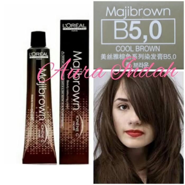 LOREAL MAJIBROWN NO. B5.0 COOL BROWN