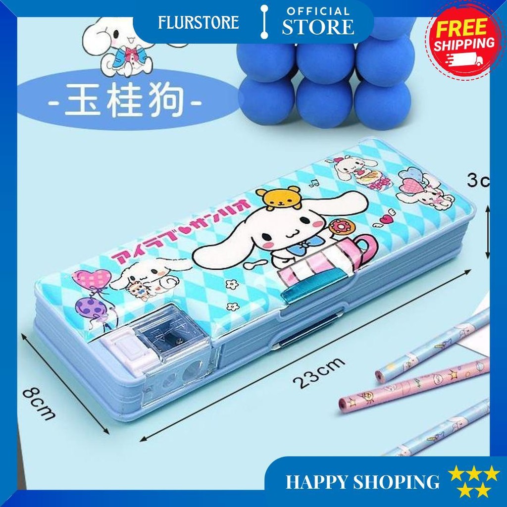 

PuluzSanrio Kuromi Kotak Alat Tulis Multifungsi Siswa Sekolah Dasar Kotak Pena Tempat Pensil Tempat Pensil Berkapasitas Besar Anak Perempuan Anak Laki-Laki Kartun Astronot D Termurah