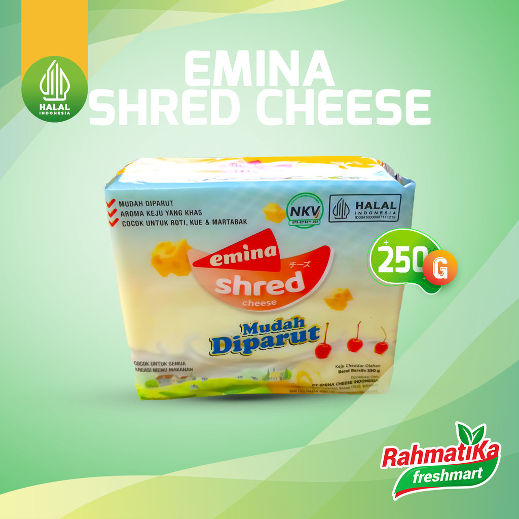 

Emina Shred Cheese 250 gr