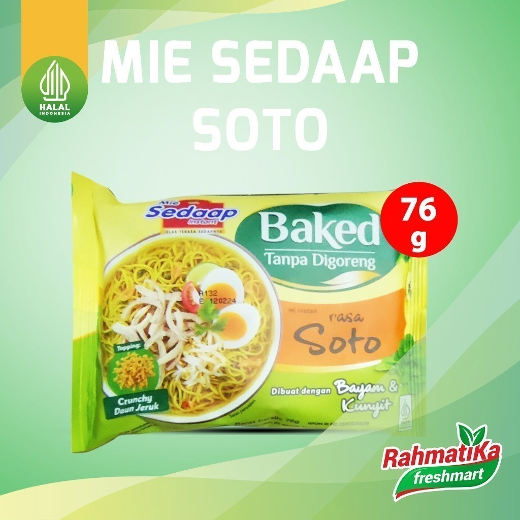 

Mie Sedaap Mi Instan Baked Soto 1 Pcs
