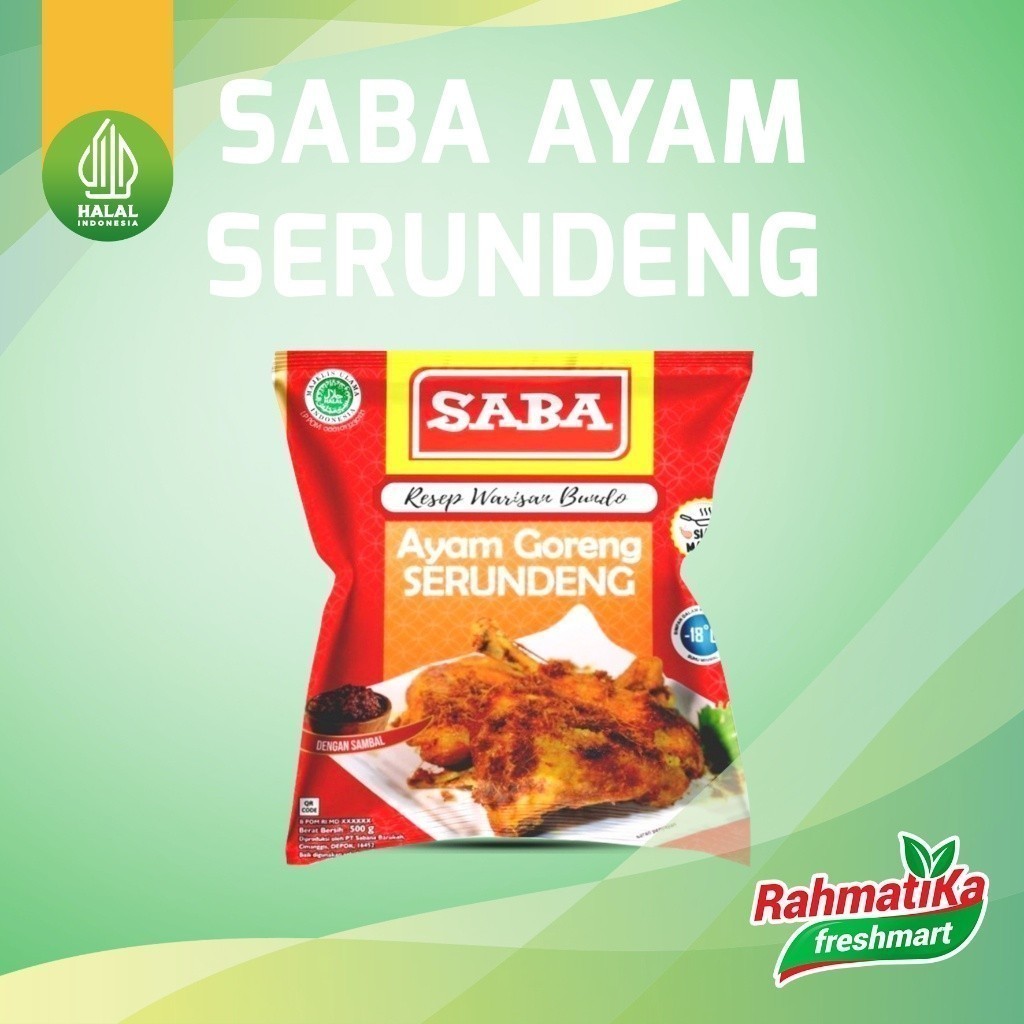 

SABA Ayam Goreng Serundeng Instan 500 gr