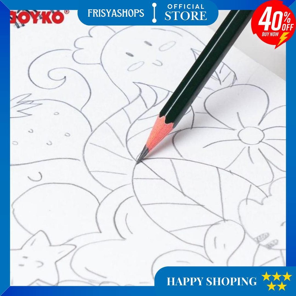 

Pensil Joyko P-88 2B (Lusin) D Promo 4.4