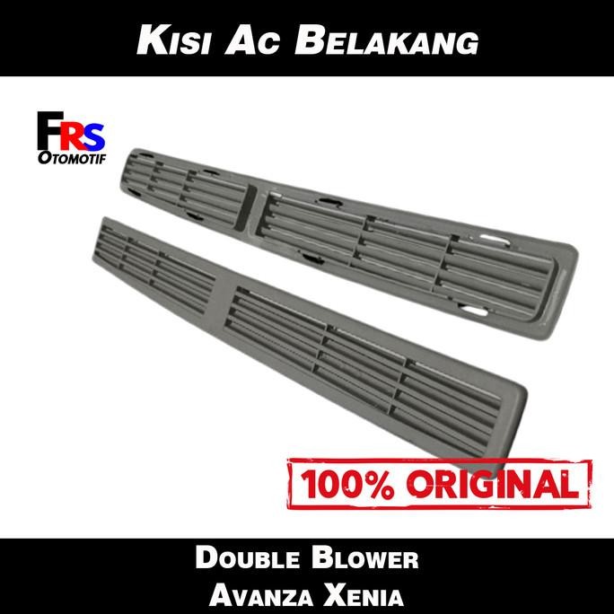 KISI KISI AC HISAP TUTUP DOUBLE BLOWER BELAKANG MOBIL NEW AVANZA XENIA ORIGINAL DAN TERPERCAYA