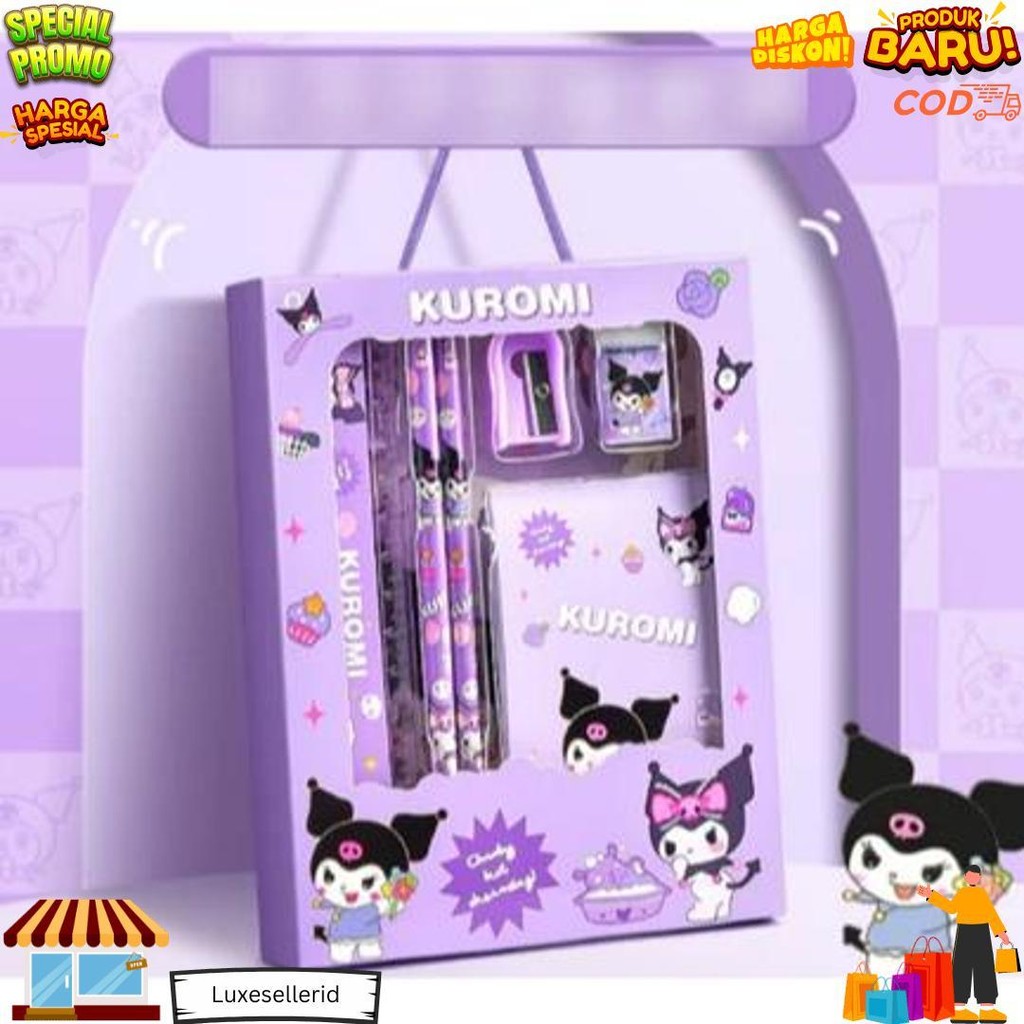 

Study Set Stationery Set Sanrio Labubu 2018 Set Alat Tulis Set Pensil Pulpen Kado Anak Ulang Tahun D Promo 4.4