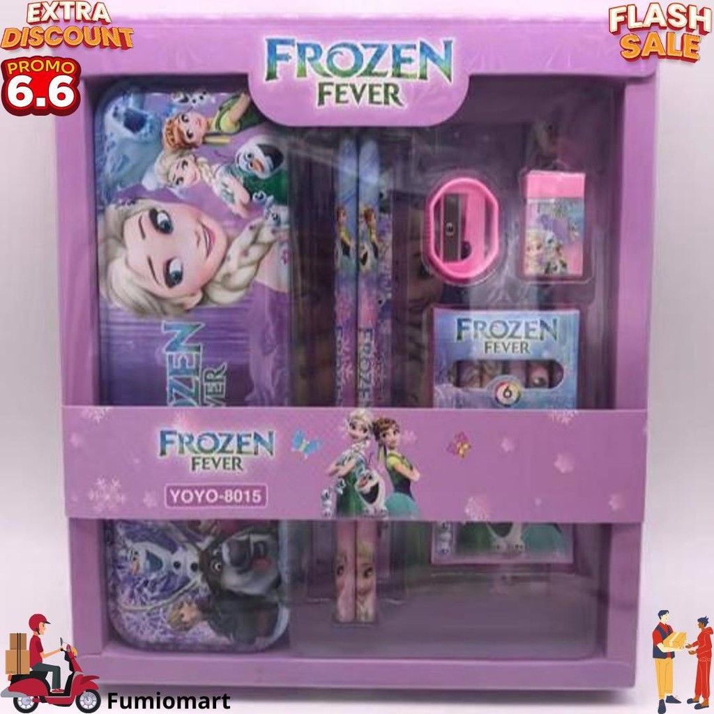 

Study Set Stationery Set Alat Tulis Sekolah Karakter Unicorn/Spiderman/Frozen/Little Pony 8015 D Gratis Ongkir