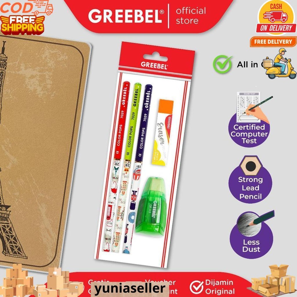 

Greebel Alat Tulis Set / Stationery Set 202308-112 / Paket Alat Tulis / Hampers Ulang Tahun Kado Anak D Promo 4.4