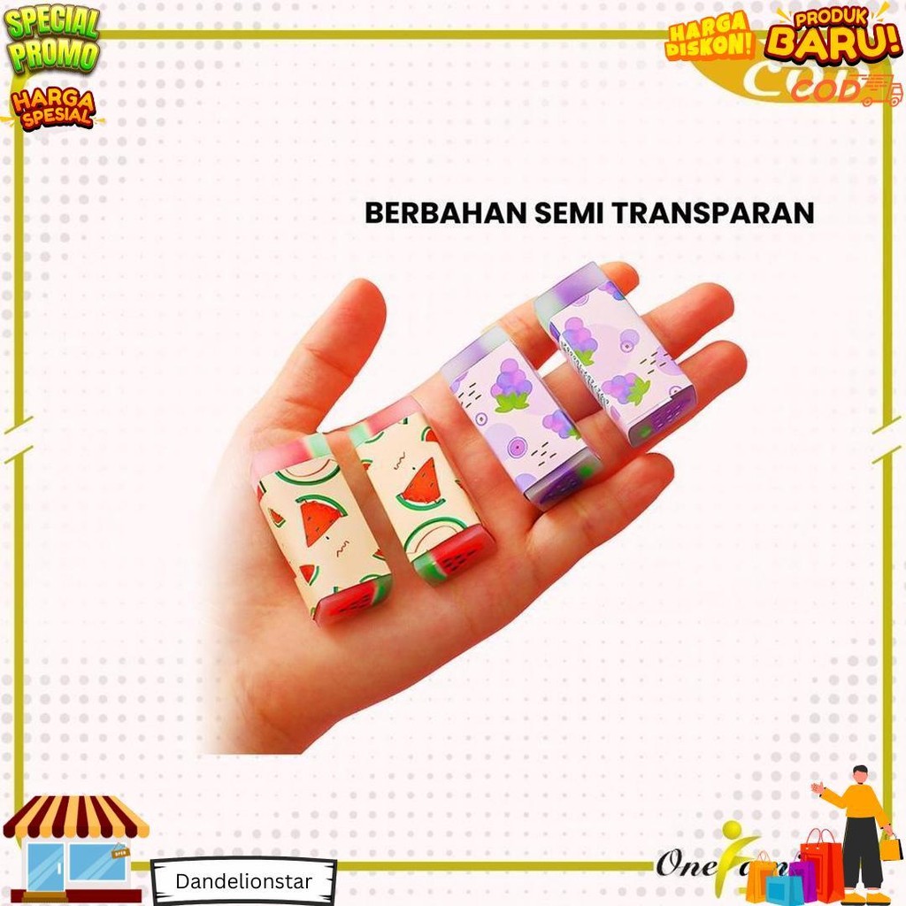 

One-A74 Penghapus Pensil Karakter Motif Kartun Eraser Pencil Warna Warni Lucu / Alat Tulis Penghapus Karet Perlengkapan Sekolah Anak D Termurah