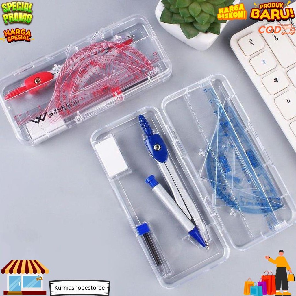 

Set Kompas/Set Penggaris Matematika/Set Kompas Sekolah D Sale